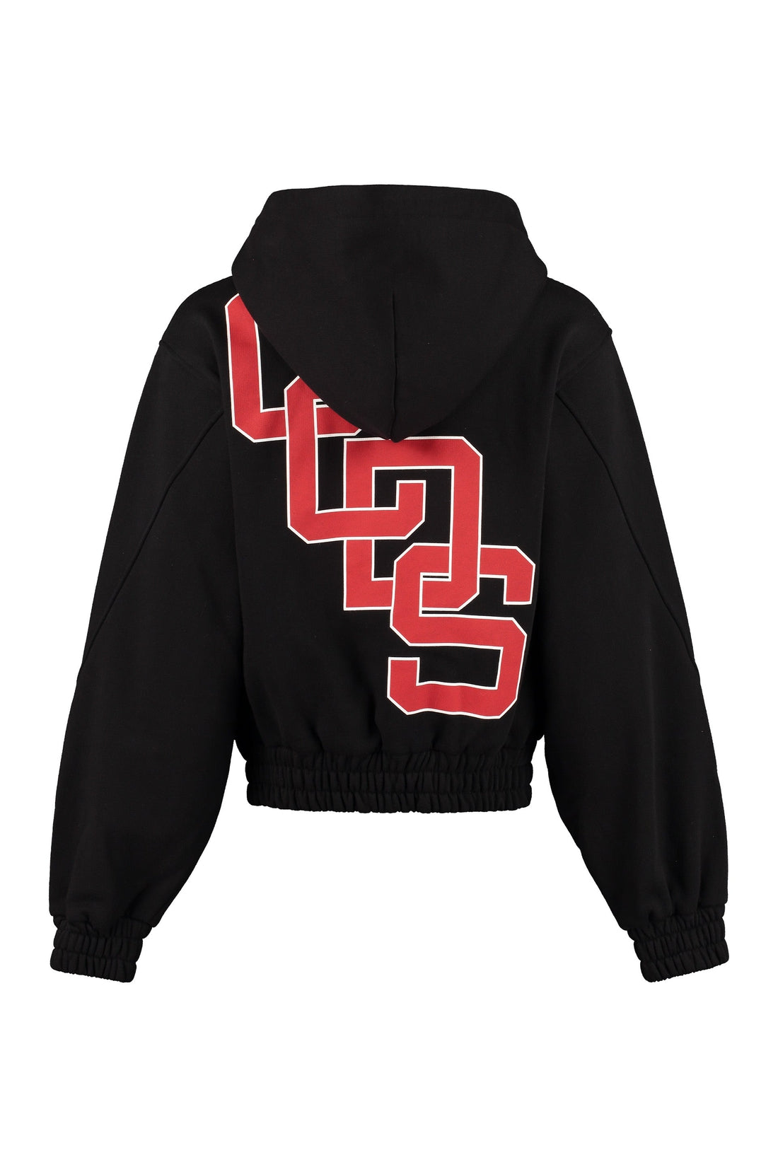 GCDS-OUTLET-SALE-Logo print hoodie-ARCHIVIST