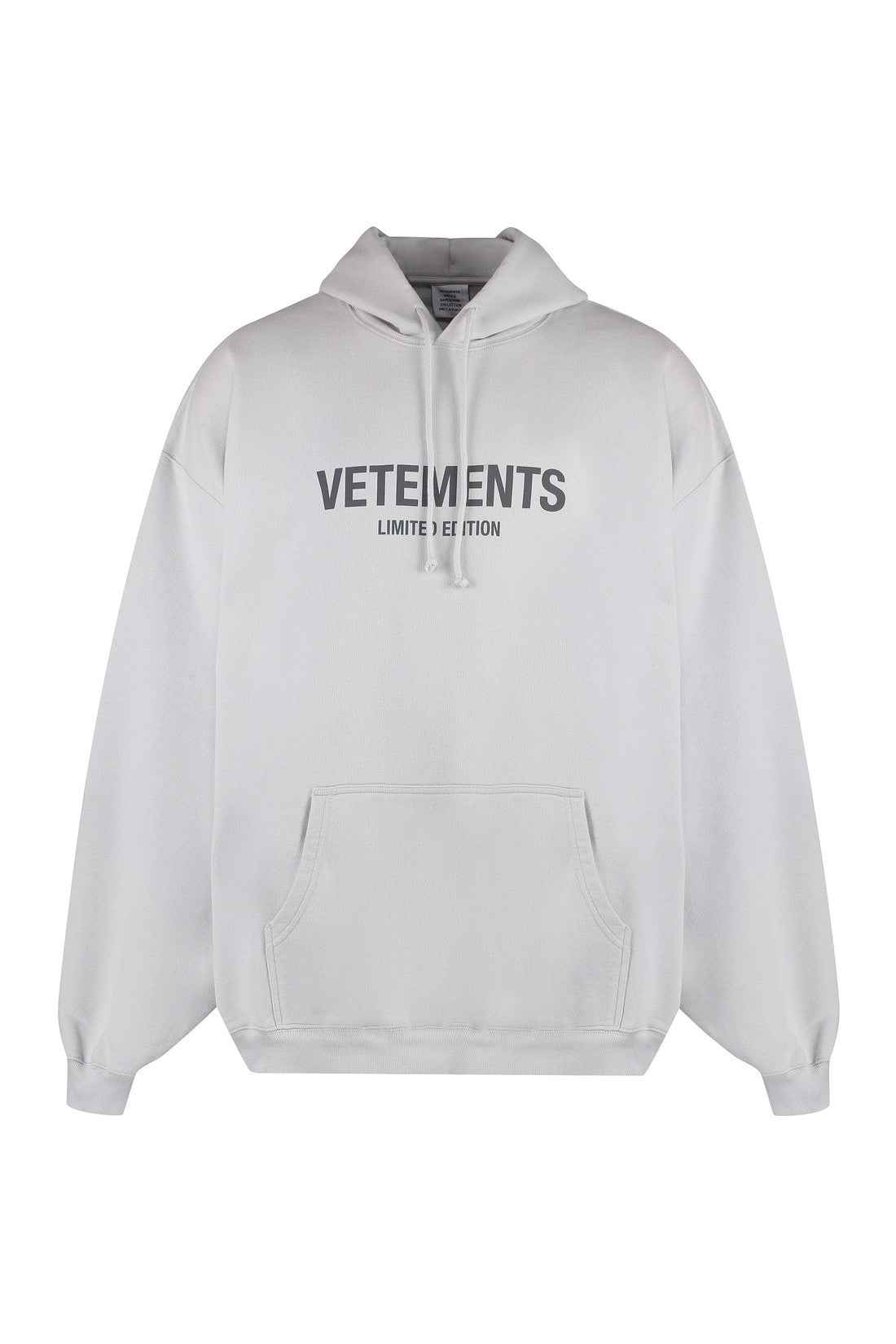 VETEMENTS-OUTLET-SALE-Logo print hoodie-ARCHIVIST