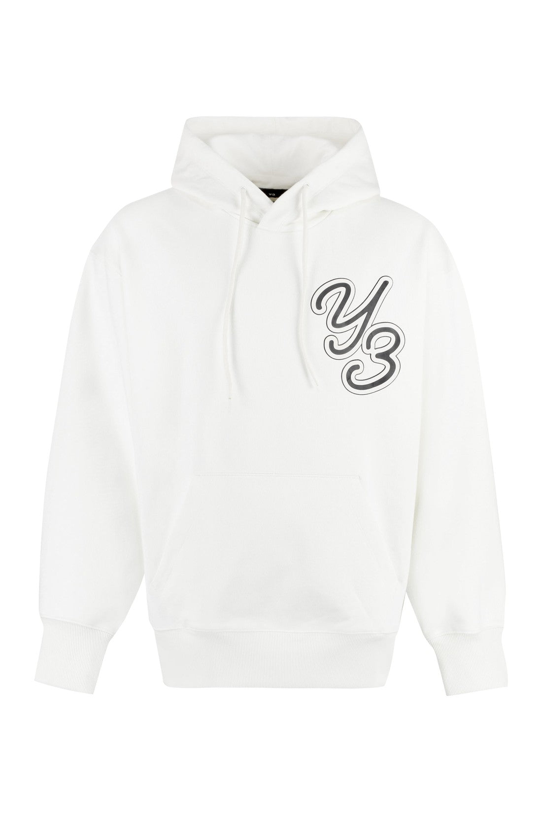 adidas Y-3-OUTLET-SALE-Logo print hoodie-ARCHIVIST