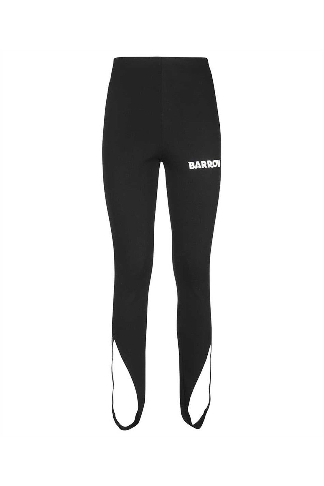 Barrow-OUTLET-SALE-Logo print leggings-ARCHIVIST