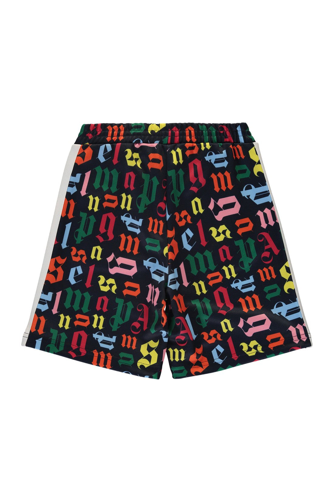 Palm Angels Kids-OUTLET-SALE-Logo print shorts-ARCHIVIST