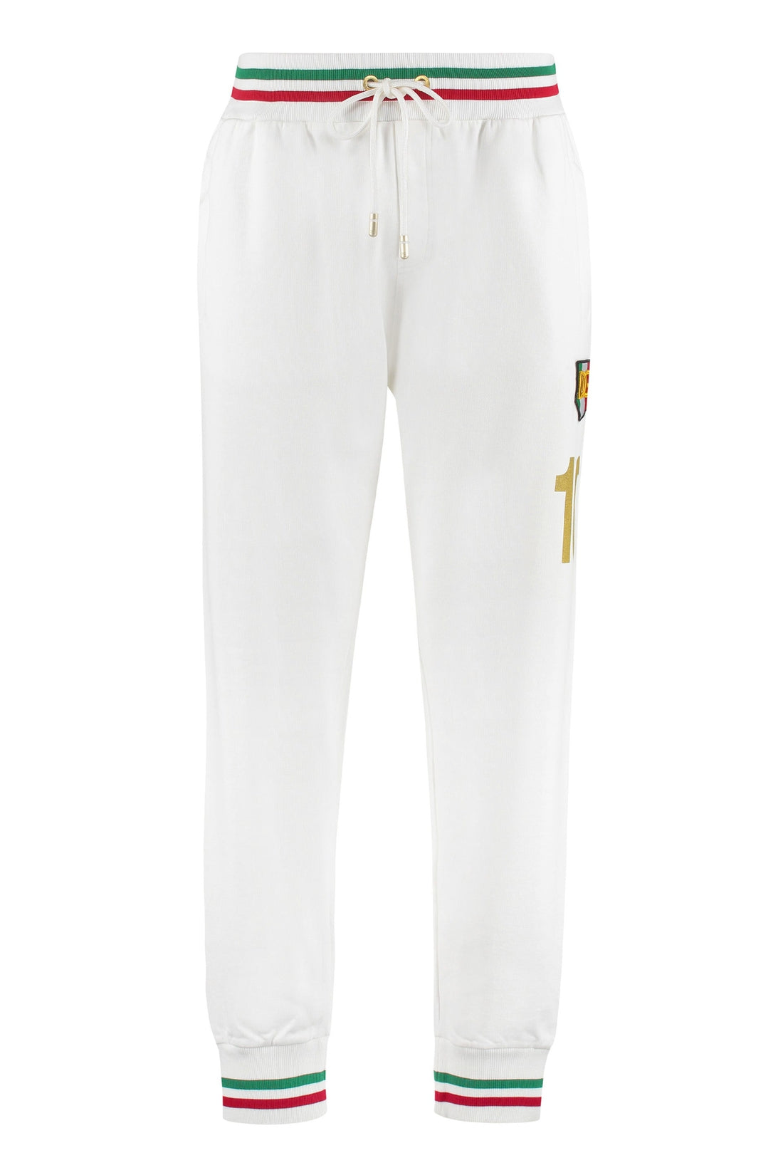 Dolce & Gabbana-OUTLET-SALE-Logo print sweatpants-ARCHIVIST