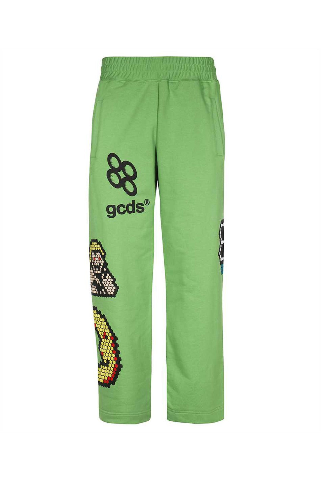 GCDS-OUTLET-SALE-Logo print sweatpants-ARCHIVIST