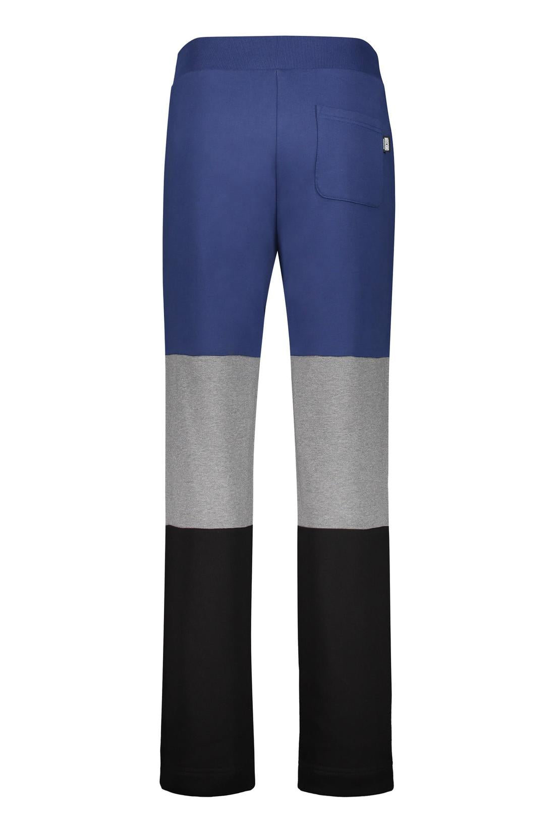 Moschino-OUTLET-SALE-Logo print sweatpants-ARCHIVIST