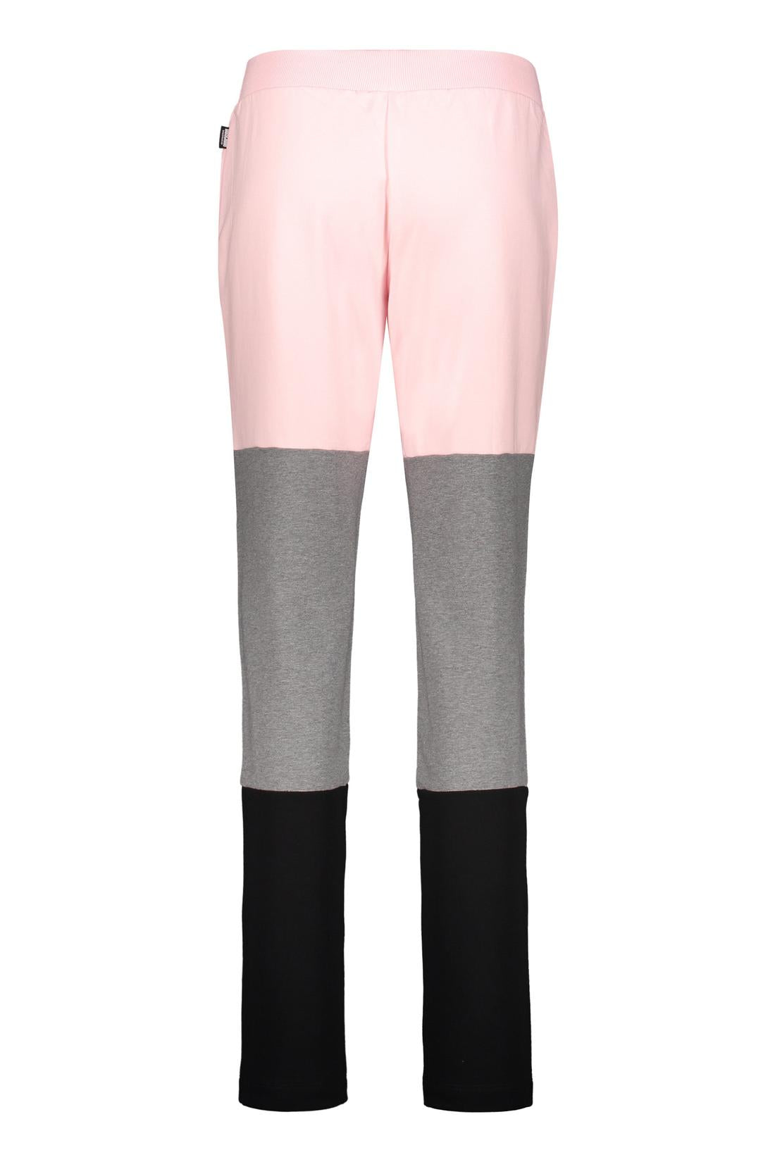 Moschino-OUTLET-SALE-Logo print sweatpants-ARCHIVIST