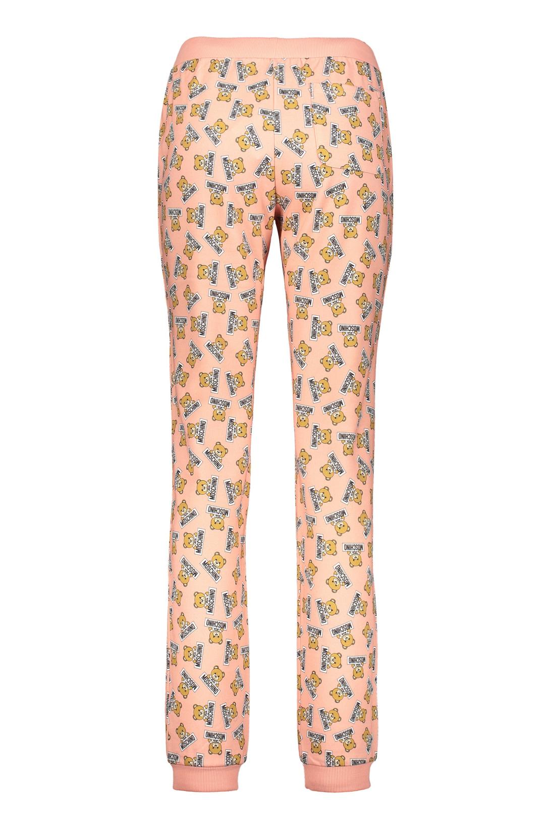 Moschino-OUTLET-SALE-Logo print sweatpants-ARCHIVIST
