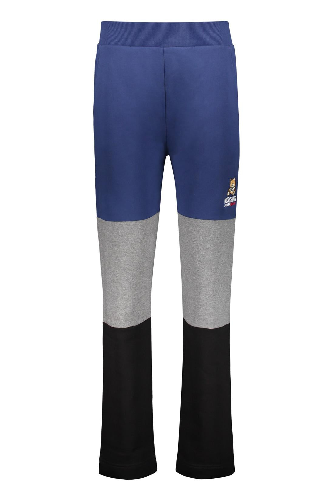 Moschino-OUTLET-SALE-Logo print sweatpants-ARCHIVIST