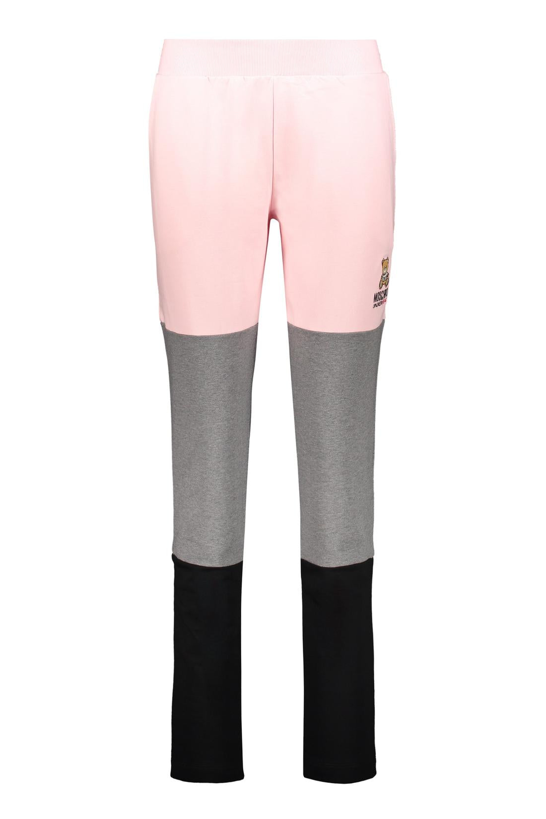 Moschino-OUTLET-SALE-Logo print sweatpants-ARCHIVIST