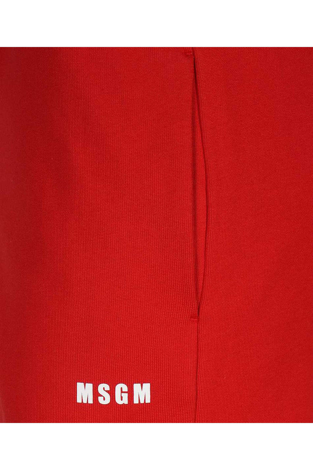 Msgm-OUTLET-SALE-Logo print sweatpants-ARCHIVIST