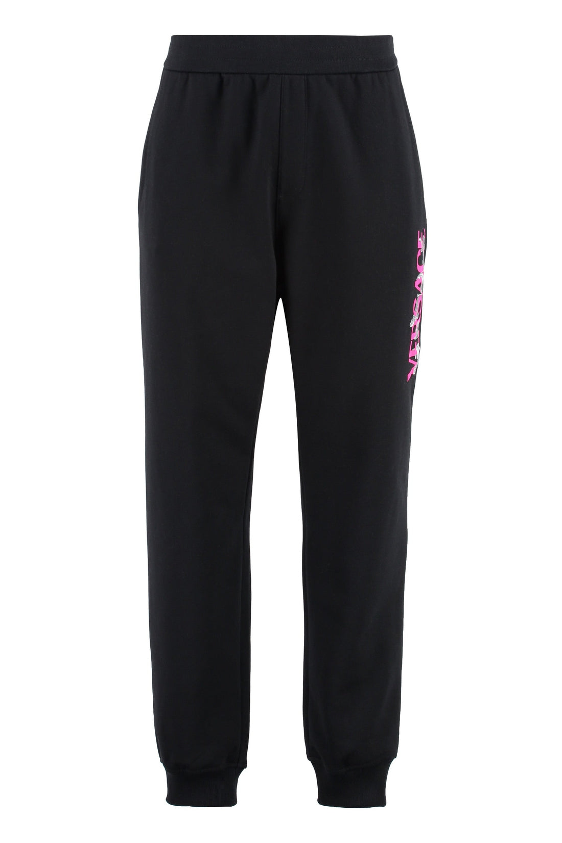Versace-OUTLET-SALE-Logo print sweatpants-ARCHIVIST