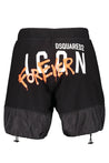 Dsquared2-OUTLET-SALE-Logo print sweatshorts-ARCHIVIST