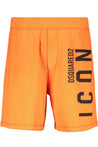 Dsquared2-OUTLET-SALE-Logo print sweatshorts-ARCHIVIST