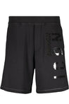 Dsquared2-OUTLET-SALE-Logo print sweatshorts-ARCHIVIST