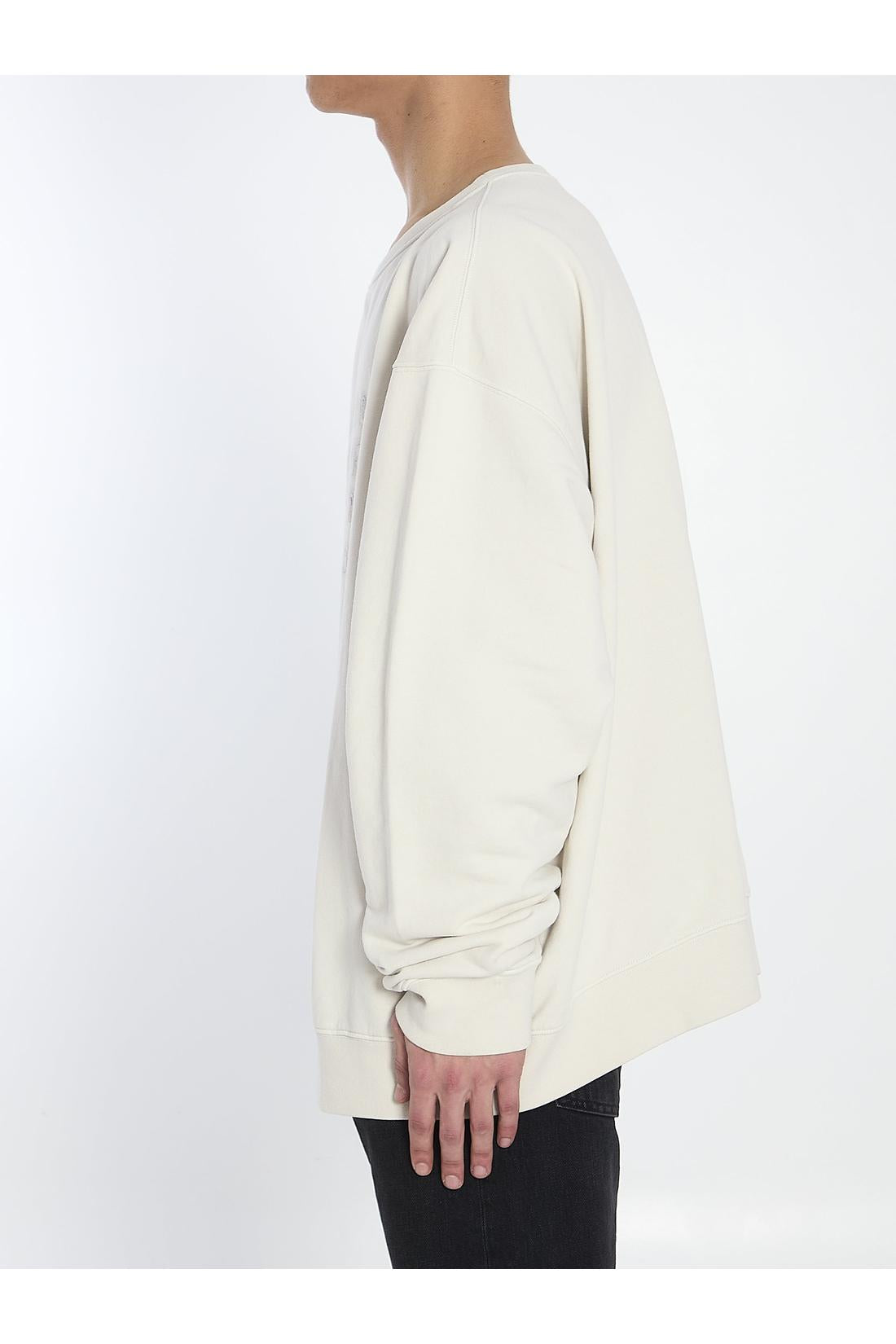 Maison Margiela-OUTLET-SALE-Logo sweatshirt-ARCHIVIST