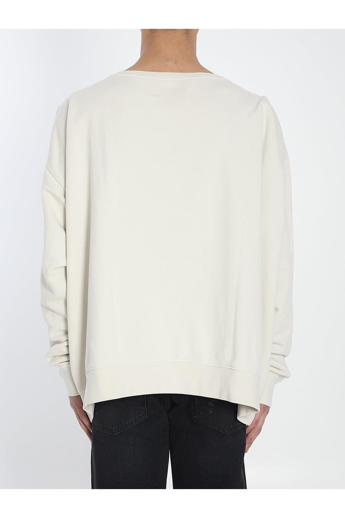 Maison Margiela-OUTLET-SALE-Logo sweatshirt-ARCHIVIST