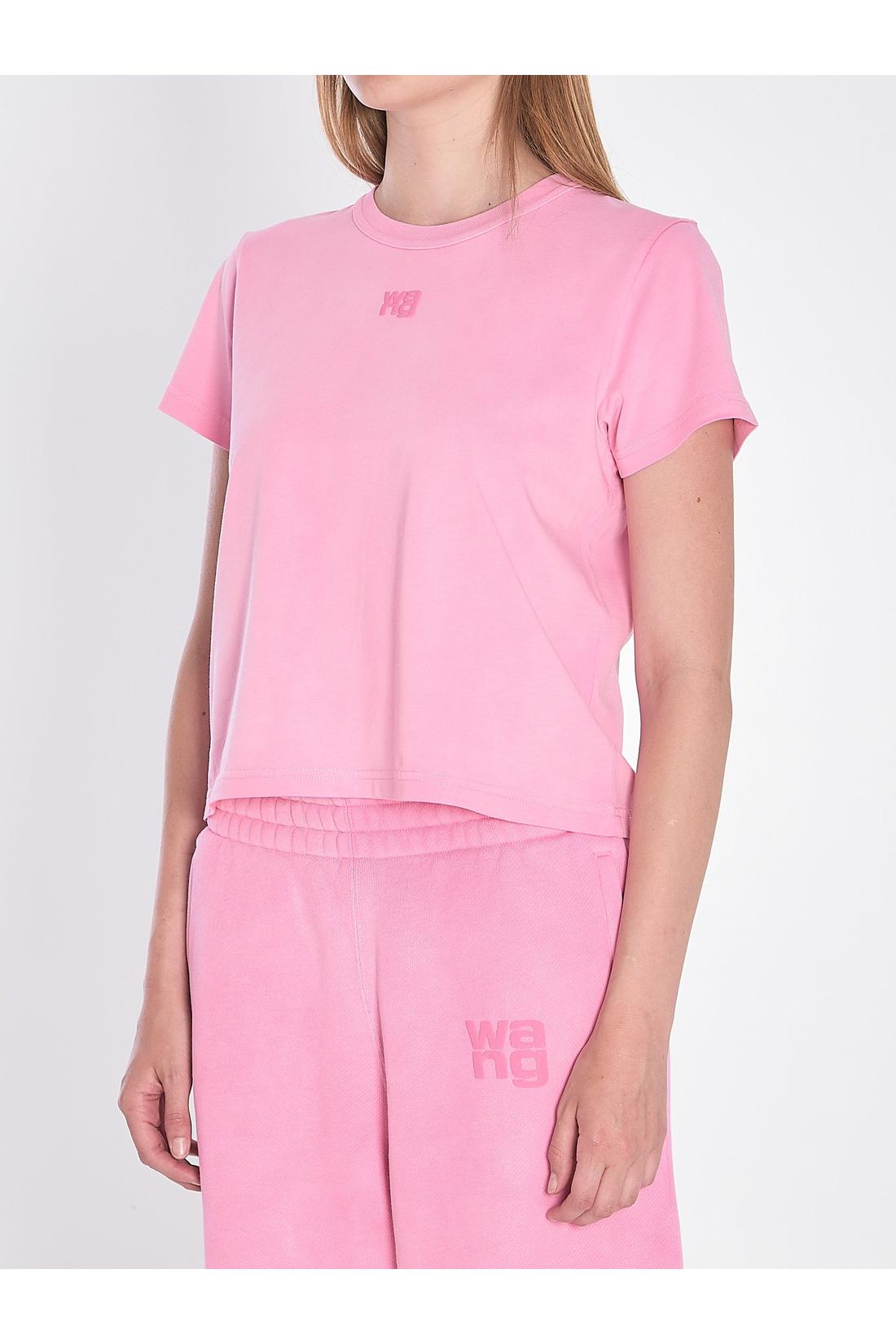 Alexander Wang-OUTLET-SALE-Logo t-shirt-ARCHIVIST