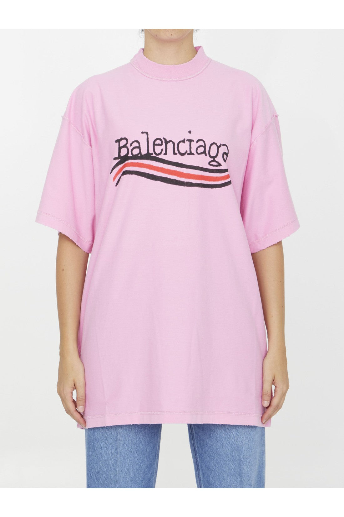 BALENCIAGA-OUTLET-SALE-Logo t-shirt-ARCHIVIST