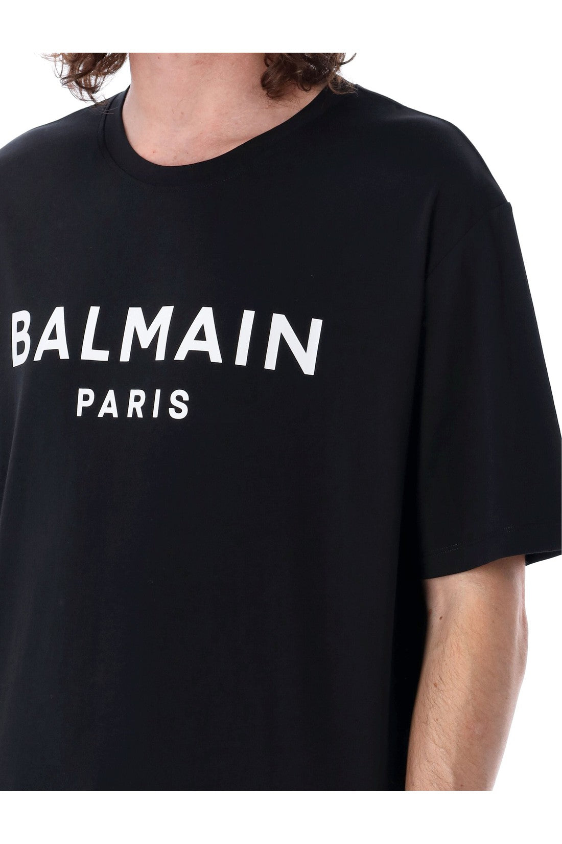 BALMAIN-OUTLET-SALE-Logo t-shirt-ARCHIVIST