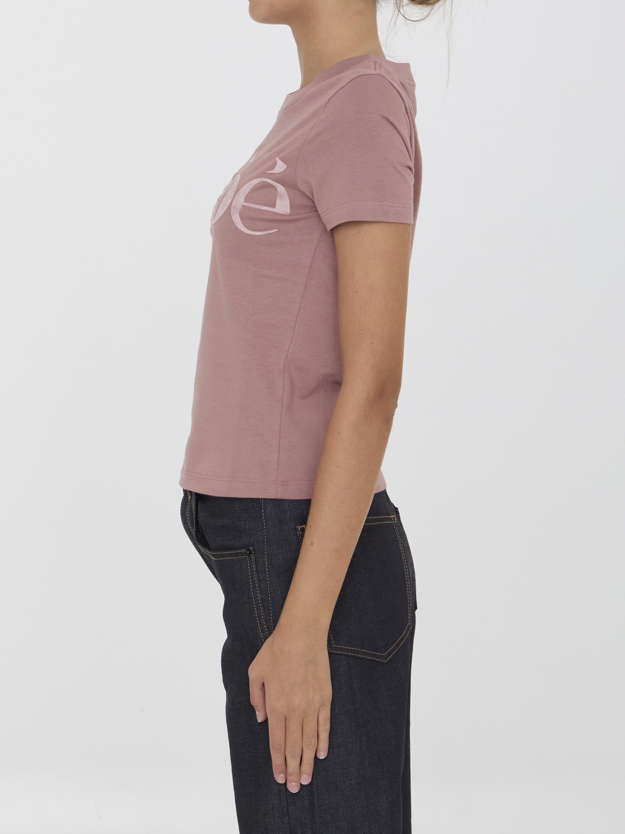 CHLOE-OUTLET-SALE-Logo t-shirt-ARCHIVIST