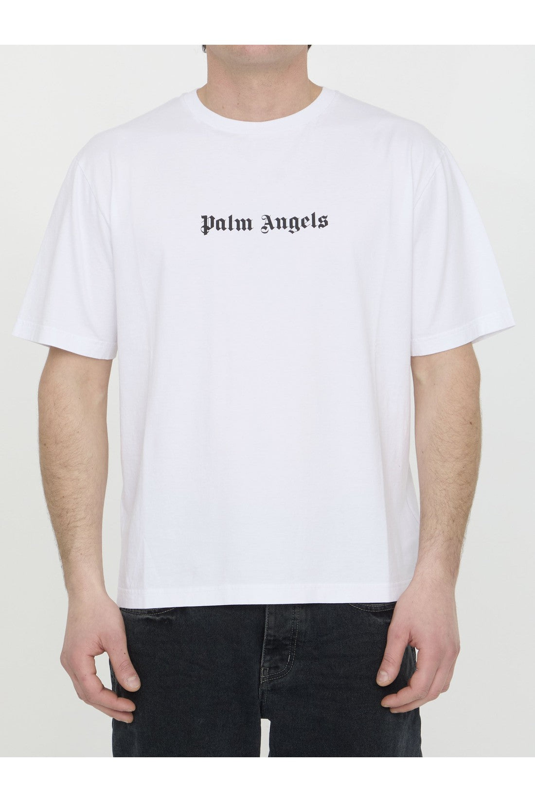 Palm Angels-OUTLET-SALE-Logo t-shirt-ARCHIVIST