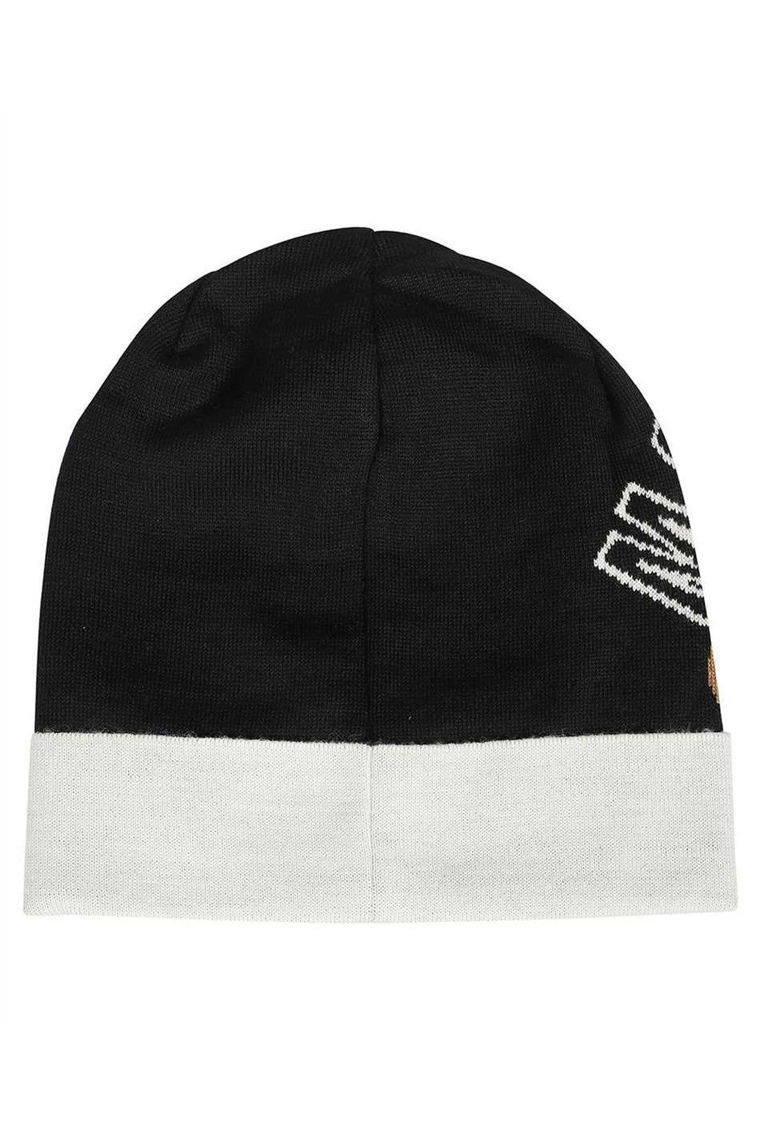 Moschino-OUTLET-SALE-Logo wool beanie-ARCHIVIST