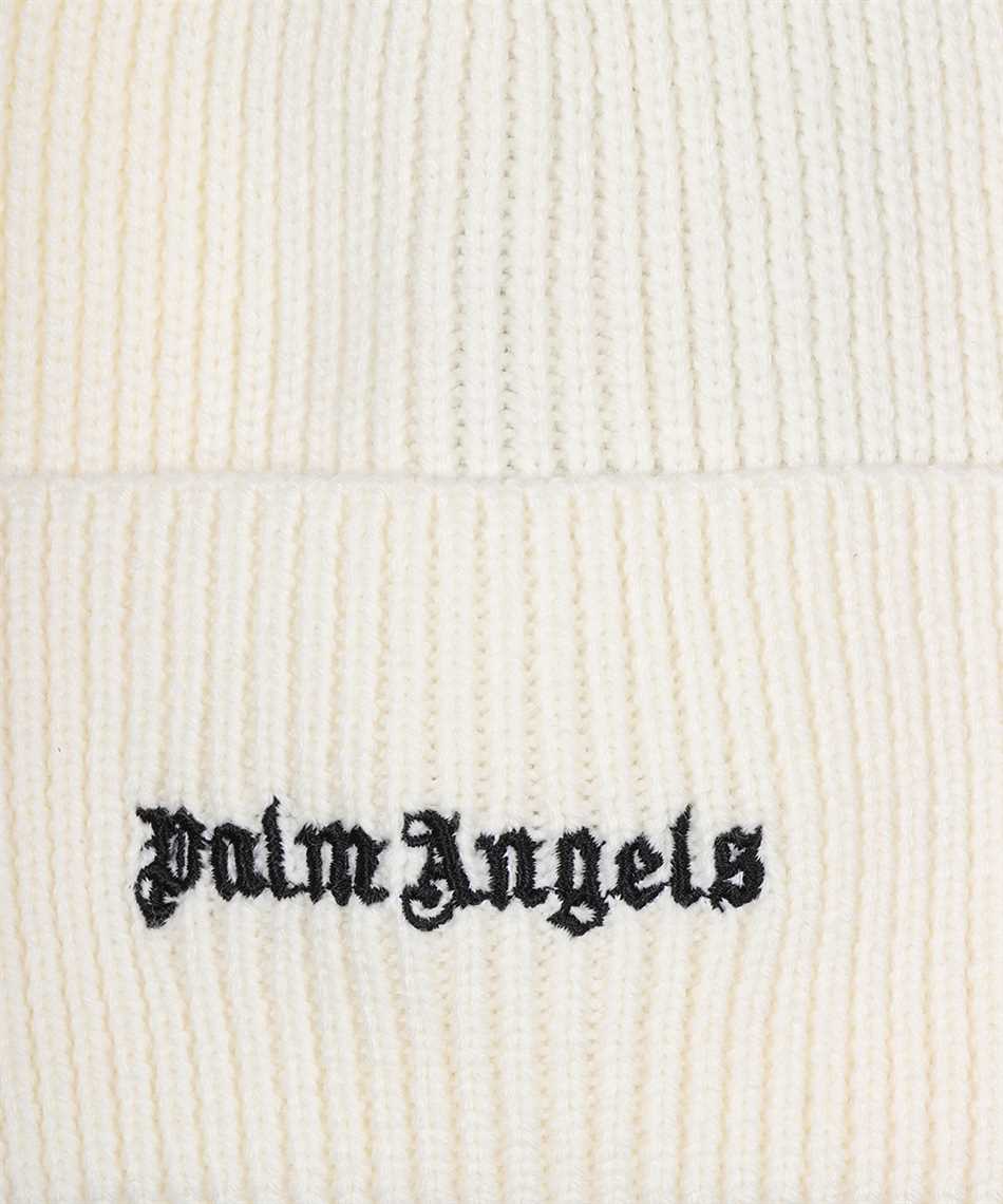 Palm Angels-OUTLET-SALE-Logo wool beanie-ARCHIVIST