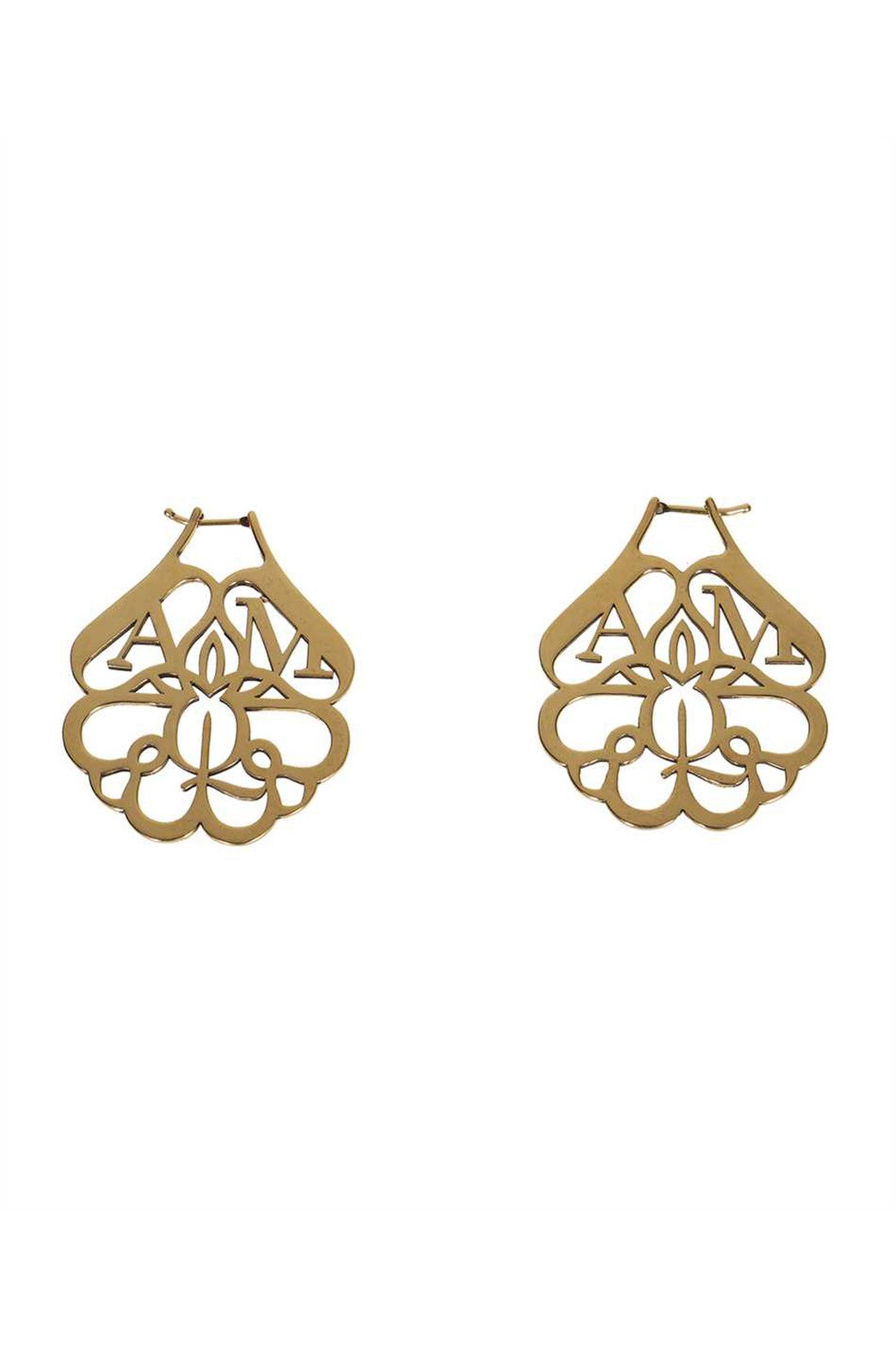 Alexander McQueen-OUTLET-SALE-Logoed earrings-ARCHIVIST