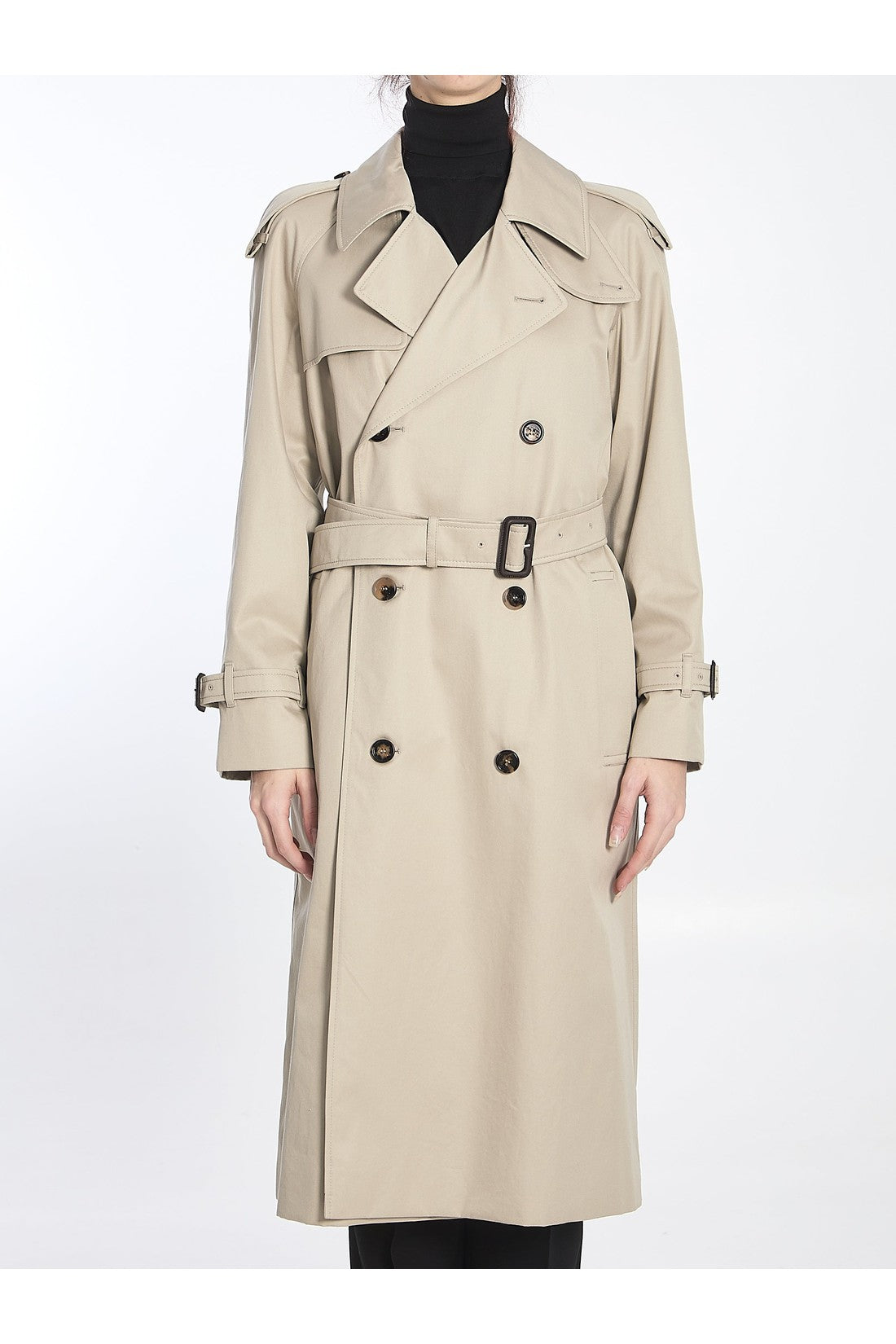 Burberry-OUTLET-SALE-Long Castleford trench coat-ARCHIVIST