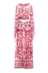 Dolce & Gabbana-OUTLET-SALE-Long chiffon dress-ARCHIVIST