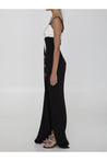 BALMAIN-OUTLET-SALE-Long dress in crêpe-ARCHIVIST