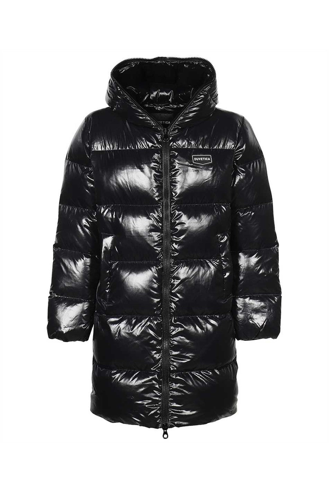 Duvetica-OUTLET-SALE-Long hooded down jacket-ARCHIVIST