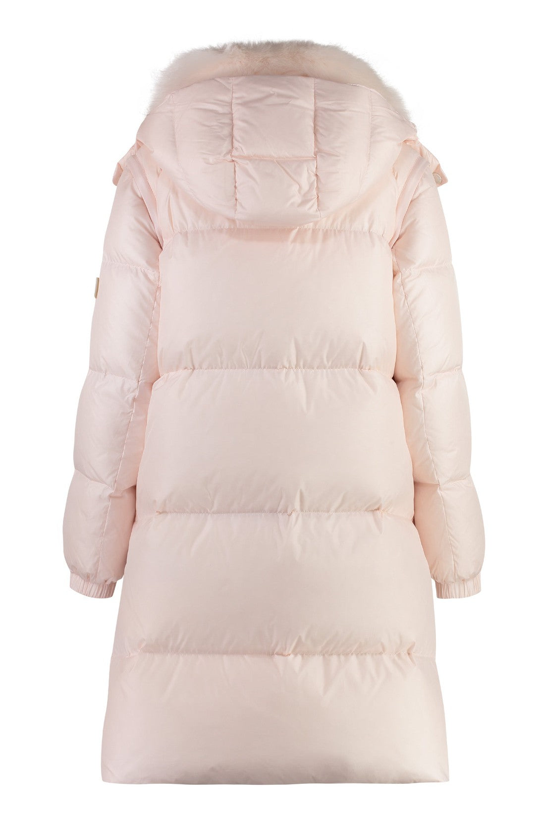 Yves Salomon-OUTLET-SALE-Long hooded down jacket-ARCHIVIST