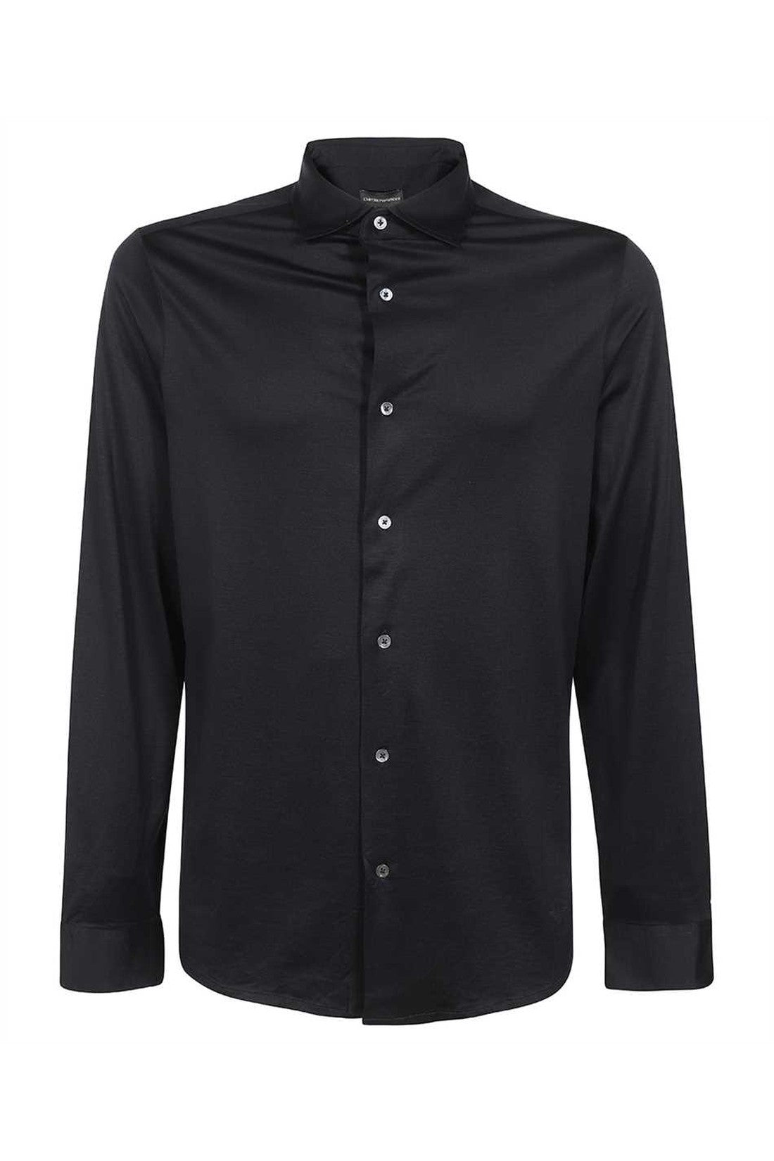 Piralo-OUTLET-SALE-Long sleeve cotton blend shirt-ARCHIVIST