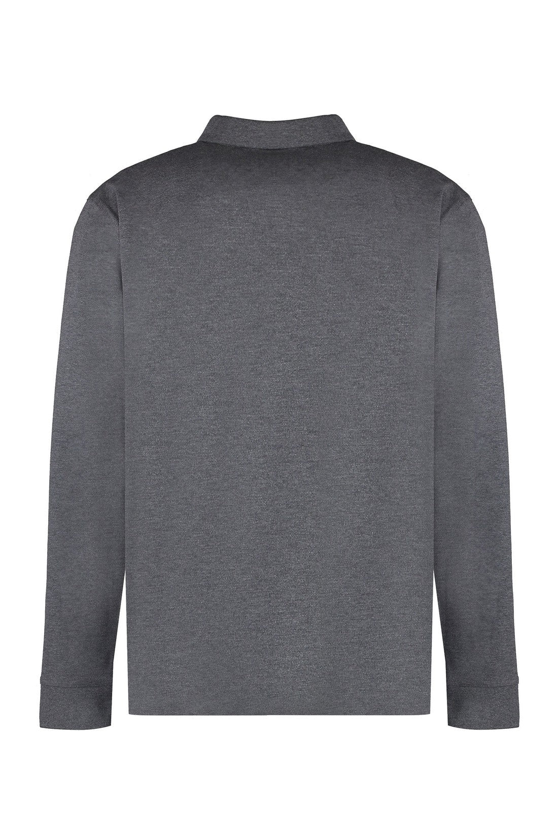 GANT-OUTLET-SALE-Long sleeve cotton polo shirt-ARCHIVIST