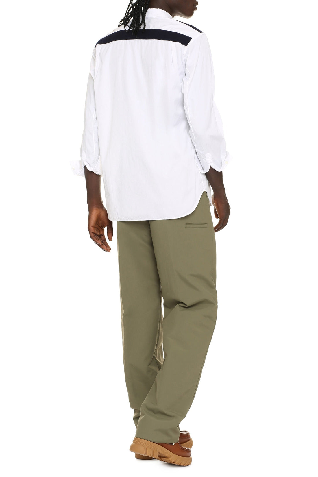 Comme des Garçons-OUTLET-SALE-Long sleeve cotton shirt-ARCHIVIST
