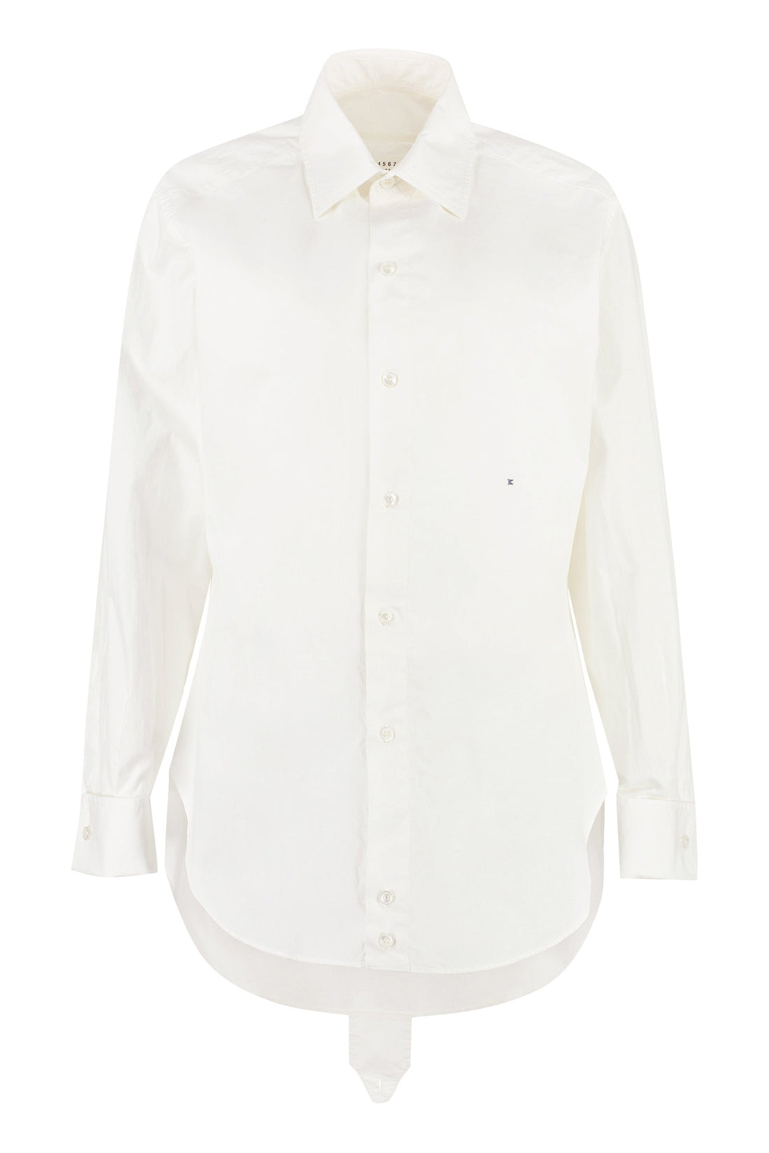 Maison Margiela-OUTLET-SALE-Long sleeve cotton shirt-ARCHIVIST