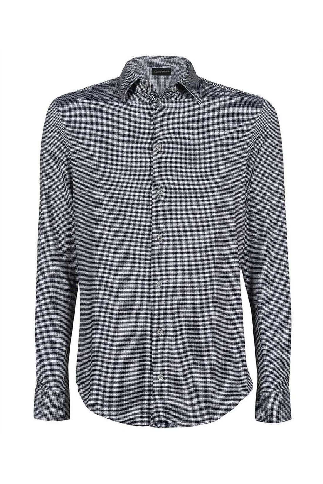 Piralo-OUTLET-SALE-Long sleeve cotton shirt-ARCHIVIST