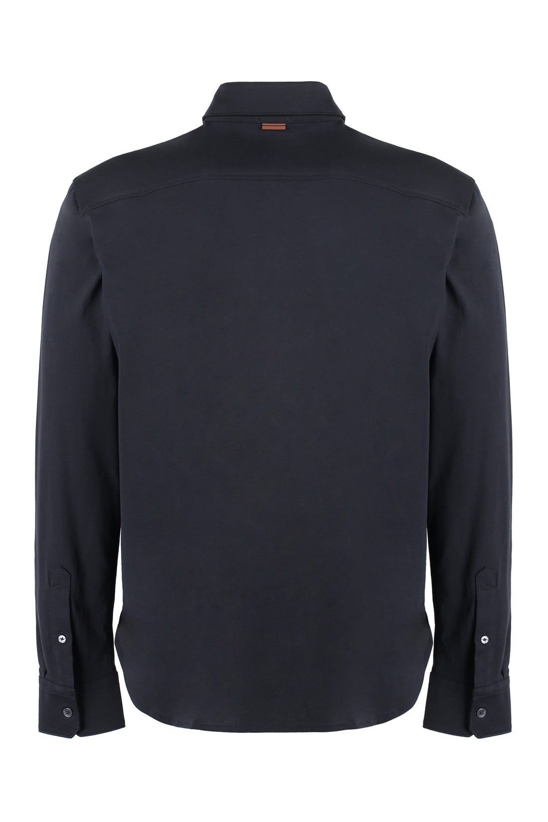 Zegna-OUTLET-SALE-Long sleeve cotton shirt-ARCHIVIST