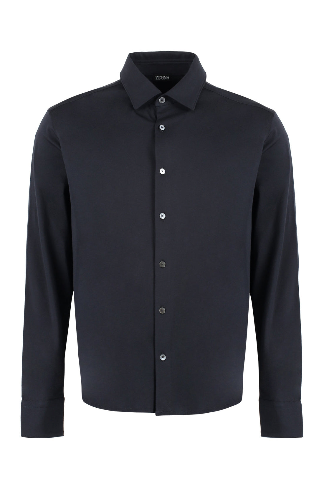 Zegna-OUTLET-SALE-Long sleeve cotton shirt-ARCHIVIST