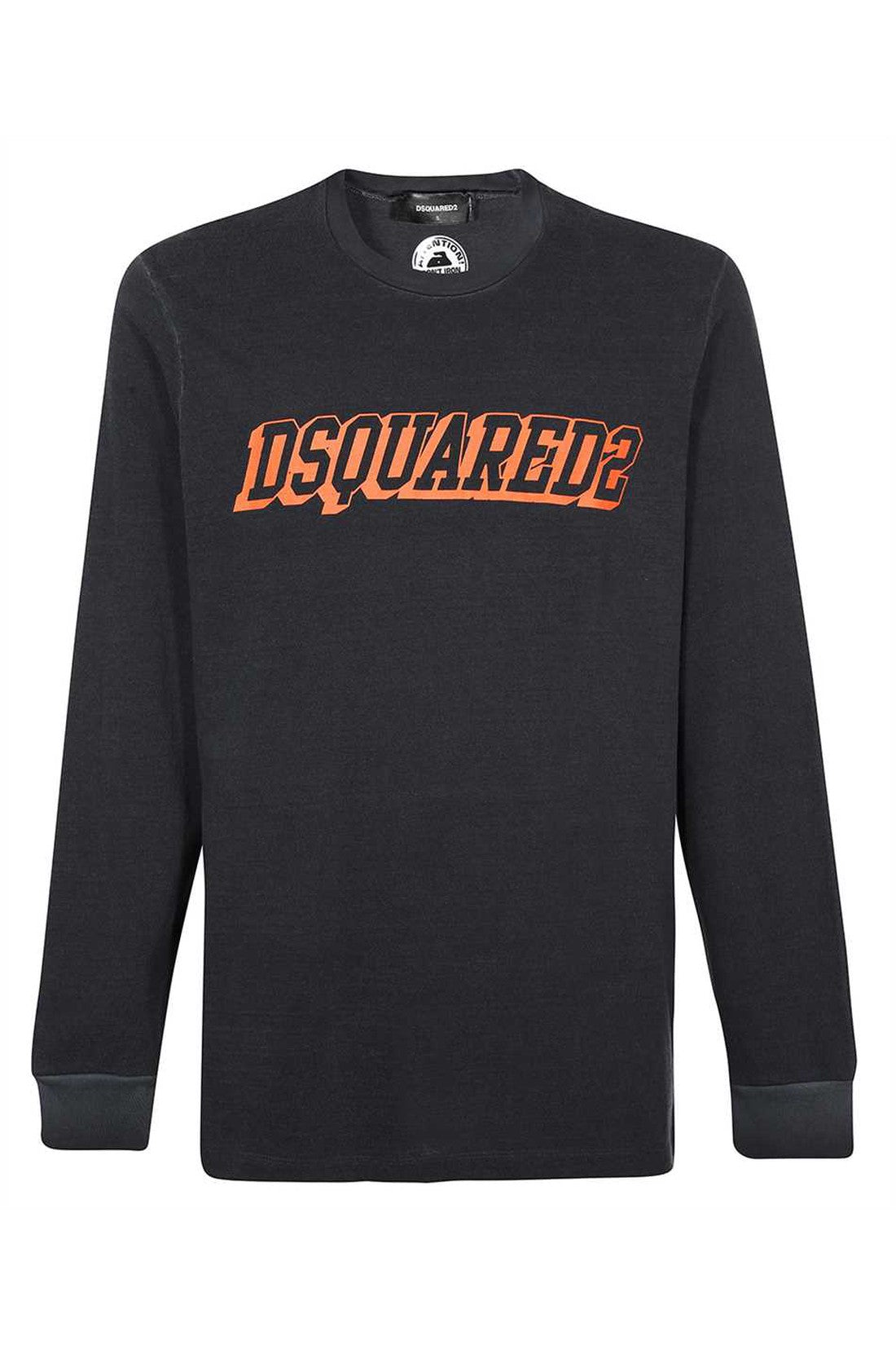 Dsquared2-OUTLET-SALE-Long sleeve cotton t-shirt-ARCHIVIST