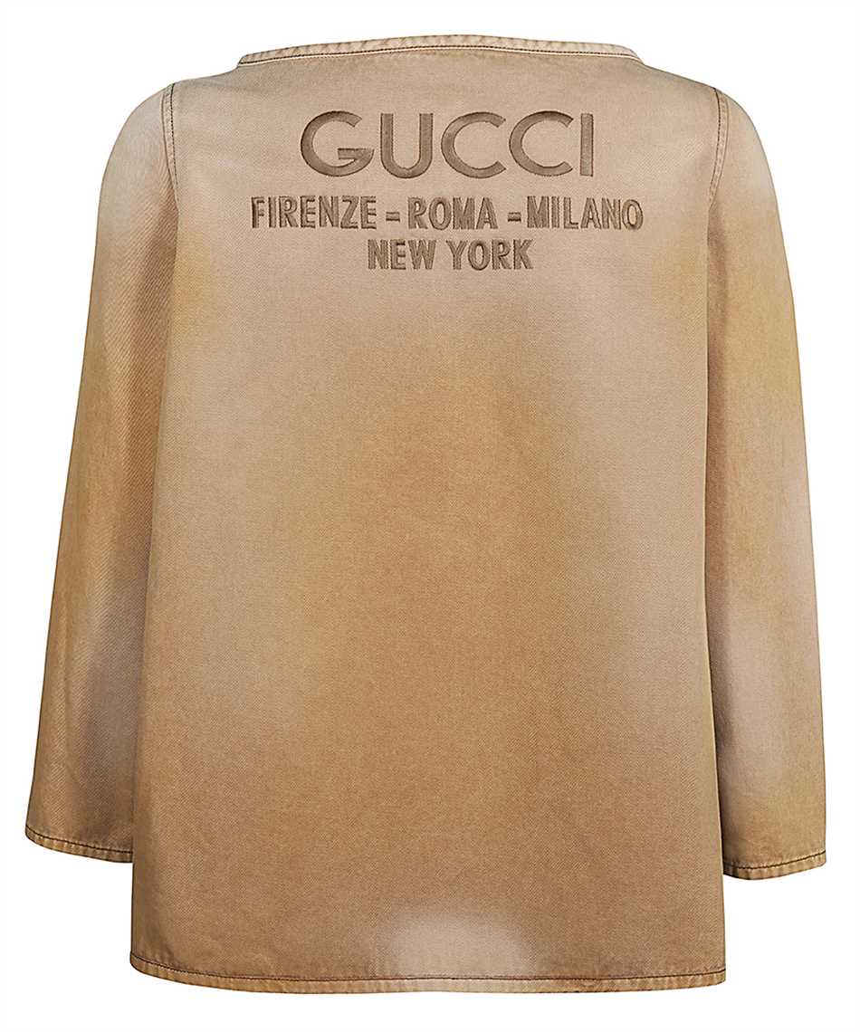 Gucci-OUTLET-SALE-Long sleeve cotton t-shirt-ARCHIVIST