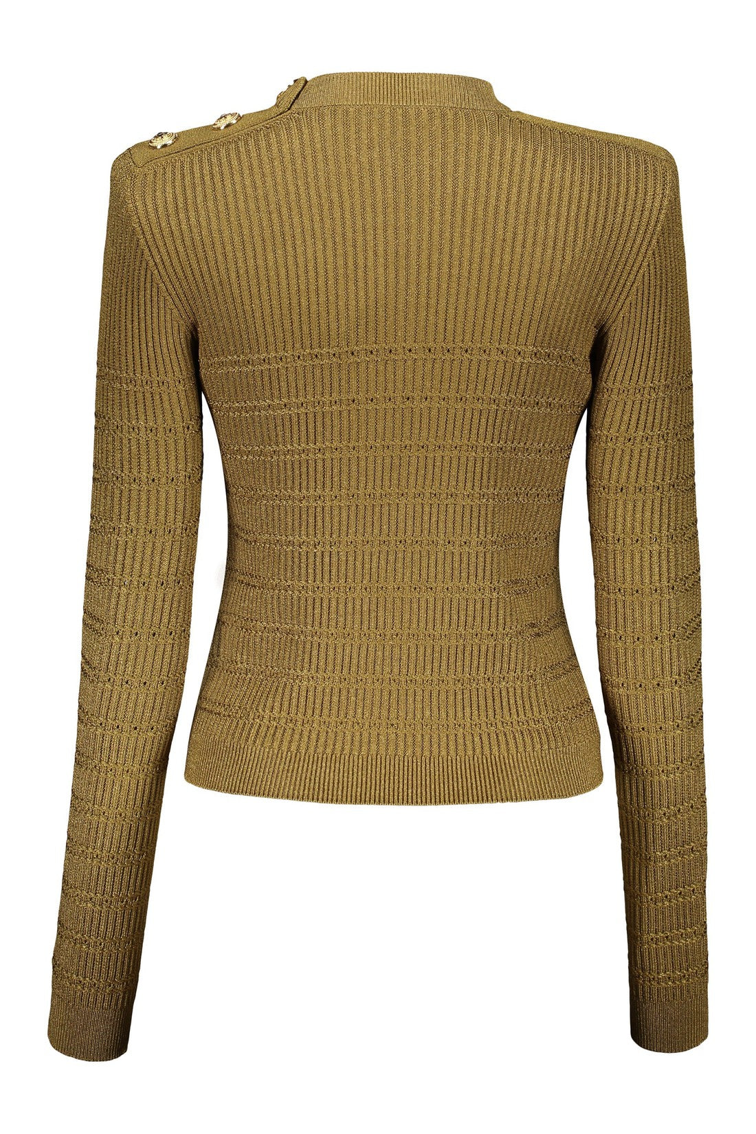 Balmain-OUTLET-SALE-Long sleeve crew-neck sweater-ARCHIVIST