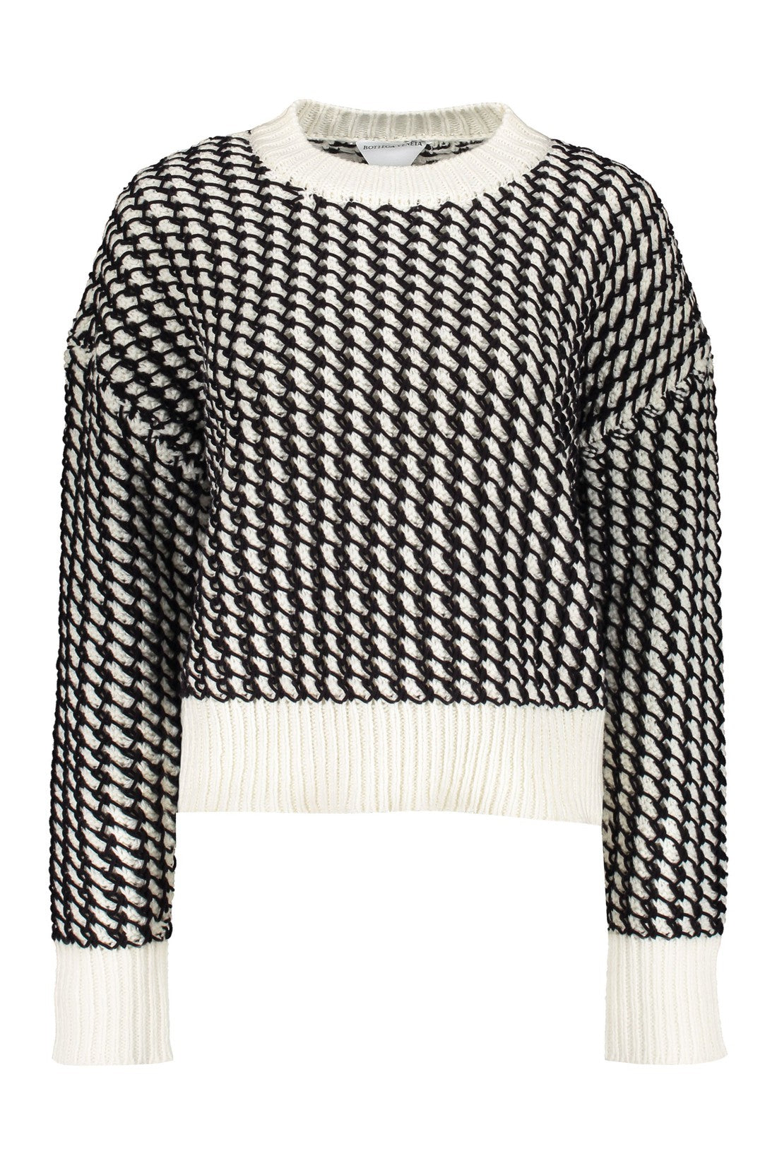 Bottega Veneta-OUTLET-SALE-Long sleeve crew-neck sweater-ARCHIVIST