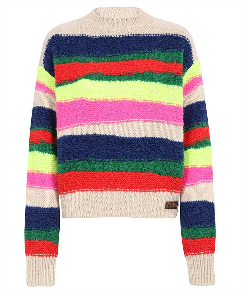 Dsquared2-OUTLET-SALE-Long sleeve crew-neck sweater-ARCHIVIST