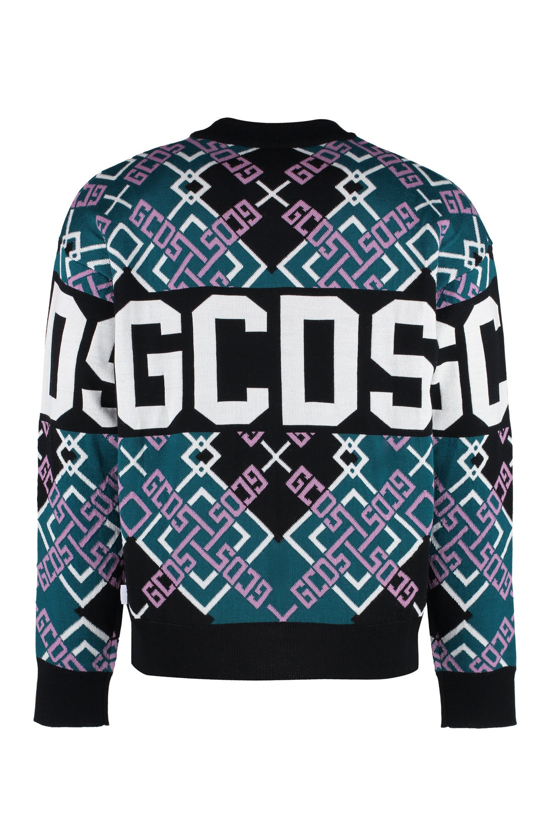 GCDS-OUTLET-SALE-Long sleeve crew-neck sweater-ARCHIVIST
