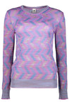 M Missoni-OUTLET-SALE-Long sleeve crew-neck sweater-ARCHIVIST