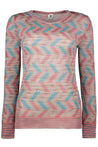 M Missoni-OUTLET-SALE-Long sleeve crew-neck sweater-ARCHIVIST