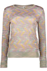 M Missoni-OUTLET-SALE-Long sleeve crew-neck sweater-ARCHIVIST