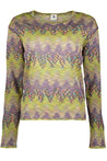 M Missoni-OUTLET-SALE-Long sleeve crew-neck sweater-ARCHIVIST