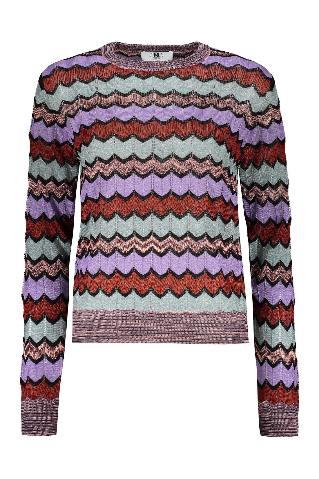 Missoni-OUTLET-SALE-Long sleeve crew-neck sweater-ARCHIVIST